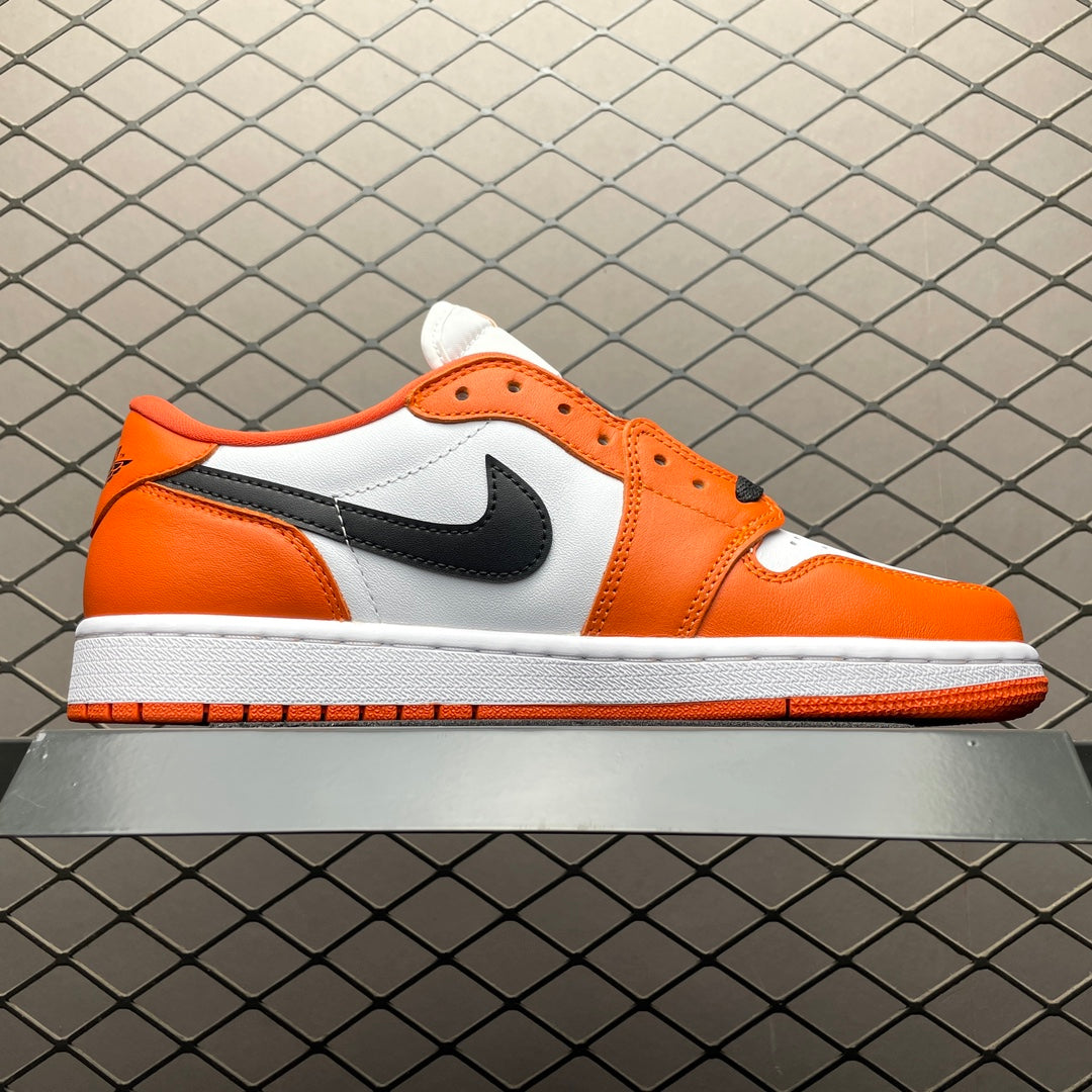 AIR JORDAN 1 LOW OG "STARFISH"ORANGE/BLACK-WHITE