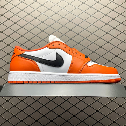 AIR JORDAN 1 LOW OG "STARFISH"ORANGE/BLACK-WHITE