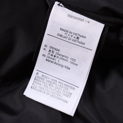 Nike x Drake Nocta stand collar down jacket"black"