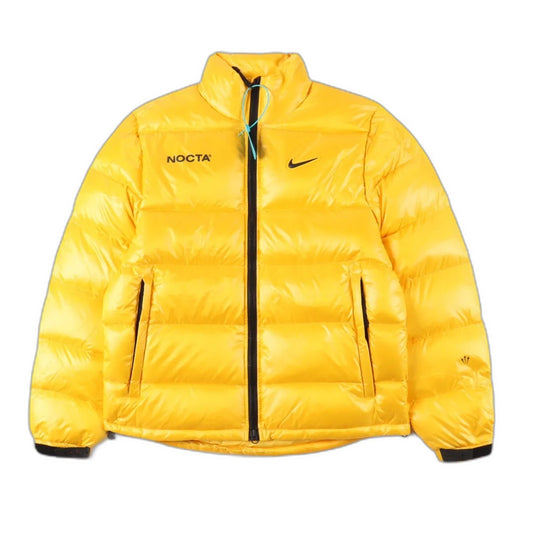 Nike x Drake Nocta stand collar down jacket"yellow"