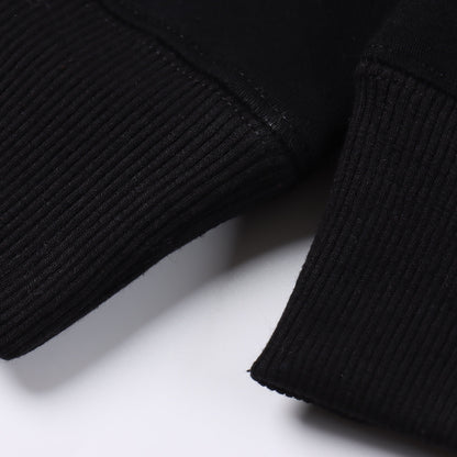 Stussy x Nike Logo Sports Fleece Sweatshirt "Black"