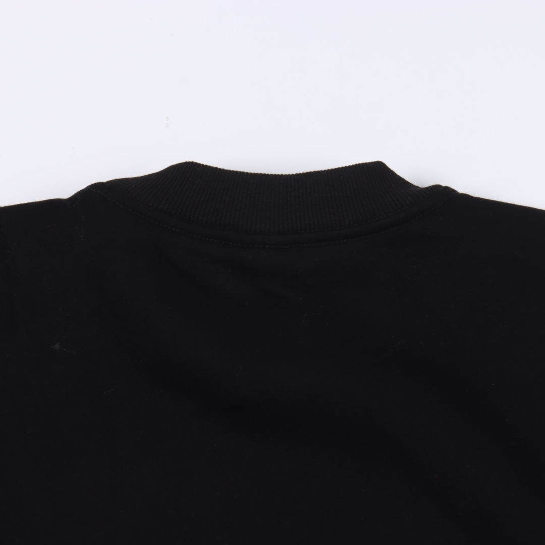 Stussy x Nike Logo Sports Fleece Sweatshirt "Black"