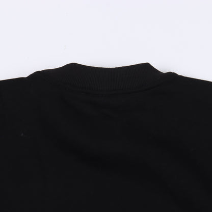Stussy x Nike Logo Sports Fleece Sweatshirt "Black"