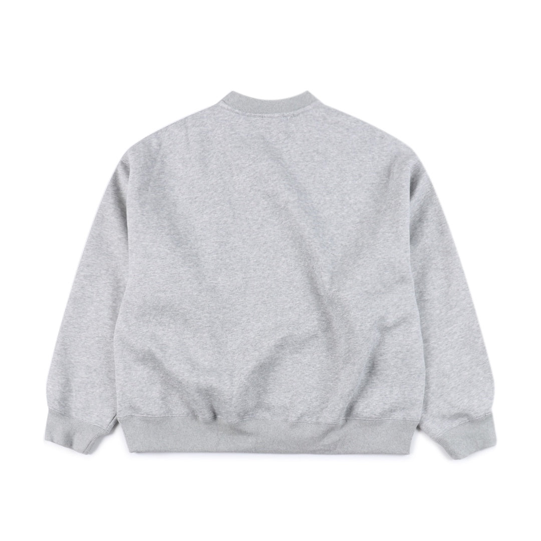 Stussy xNike Logo sports fleece sweatshirt "grey"