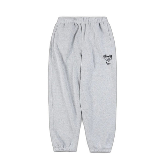Stussy xNike joint fleece sports pants "grey"
