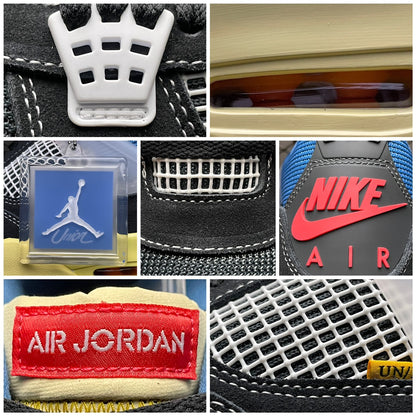 UNION × NIKE AIR JORDAN 4 "OFF NOIR"