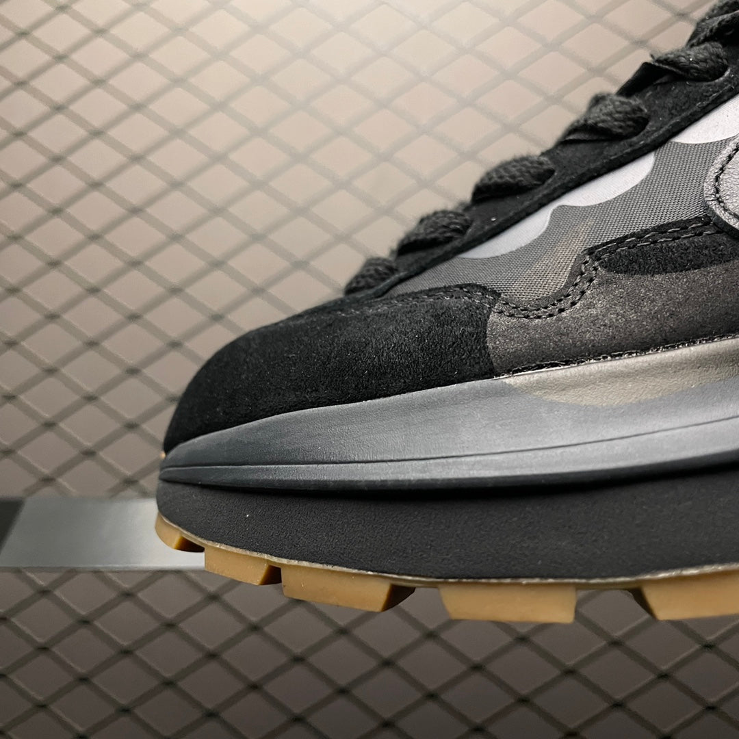 sacai × Nike VaporWaffle "Black Gum"