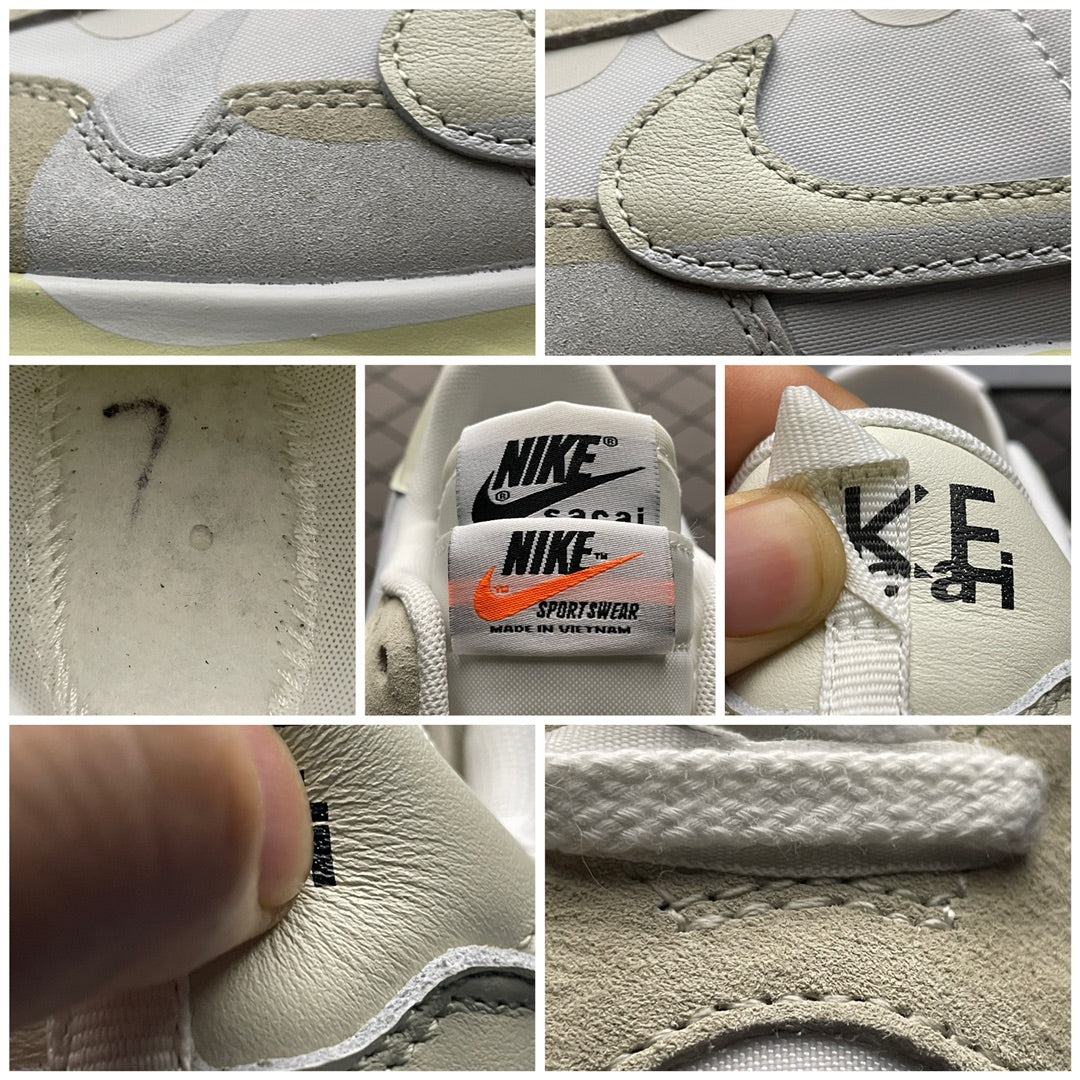 sacai × Nike Vapor Waffle "White Gum"