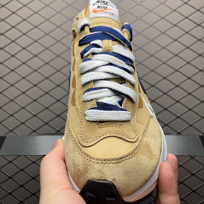 Sacai × Nike Vapor Waffle "Sesame And Blue Void"