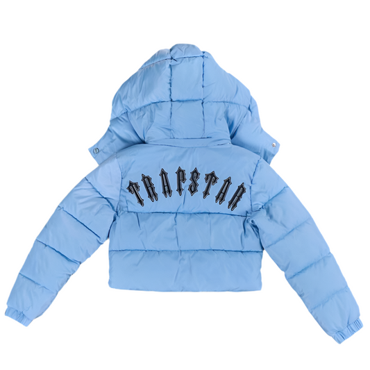 TRAPSTAR ダウンジャケット　Shiny Black 艶あり