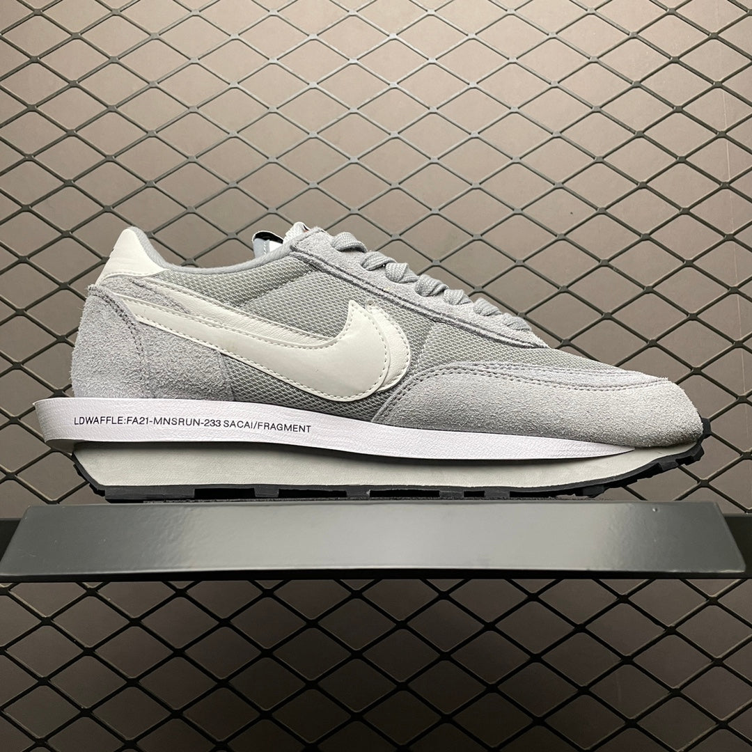 Fragment × sacai × Nike LD Waffle "Light Smoke Grey"