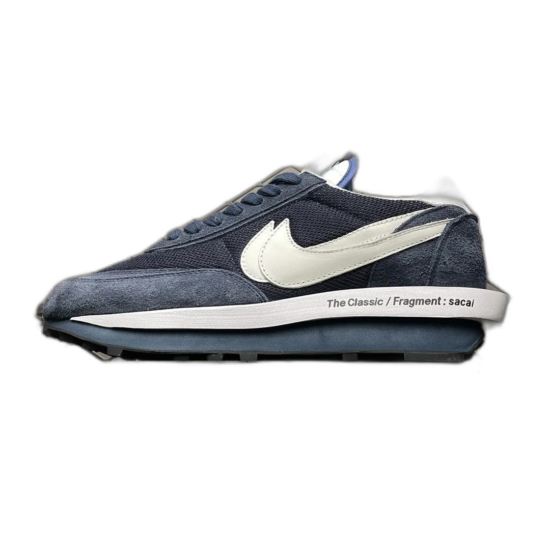 Fragment × sacai × Nike LD Waffle "Blackended Blue"