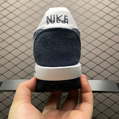 Fragment × sacai × Nike LD Waffle "Blackended Blue"