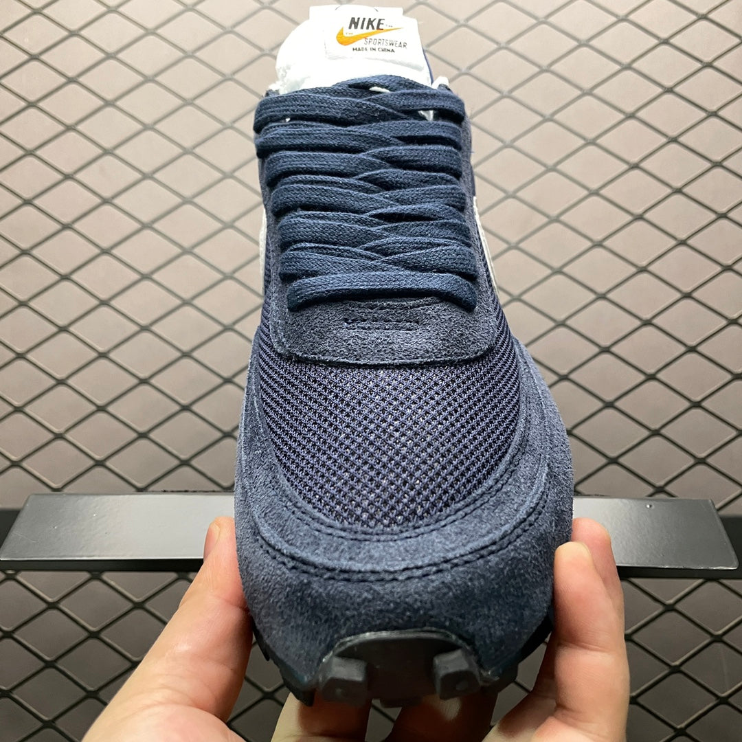 Fragment × sacai × Nike LD Waffle "Blackended Blue"