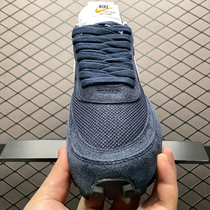 Fragment × sacai × Nike LD Waffle "Blackended Blue"