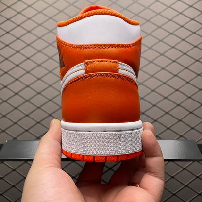 NIKE AIR JORDAN MID "ORANGE/WHITE"
