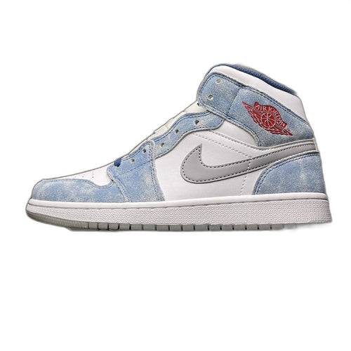 Nike Air Jordan 1 Mid SE "White/Hyper Royal/Red"