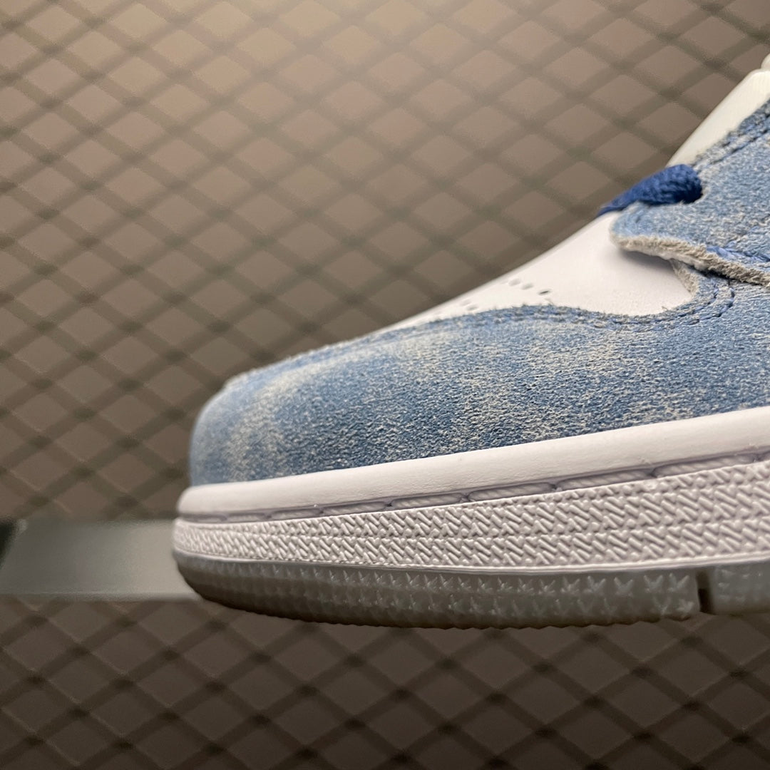 Nike Air Jordan 1 Mid SE "White/Hyper Royal/Red"