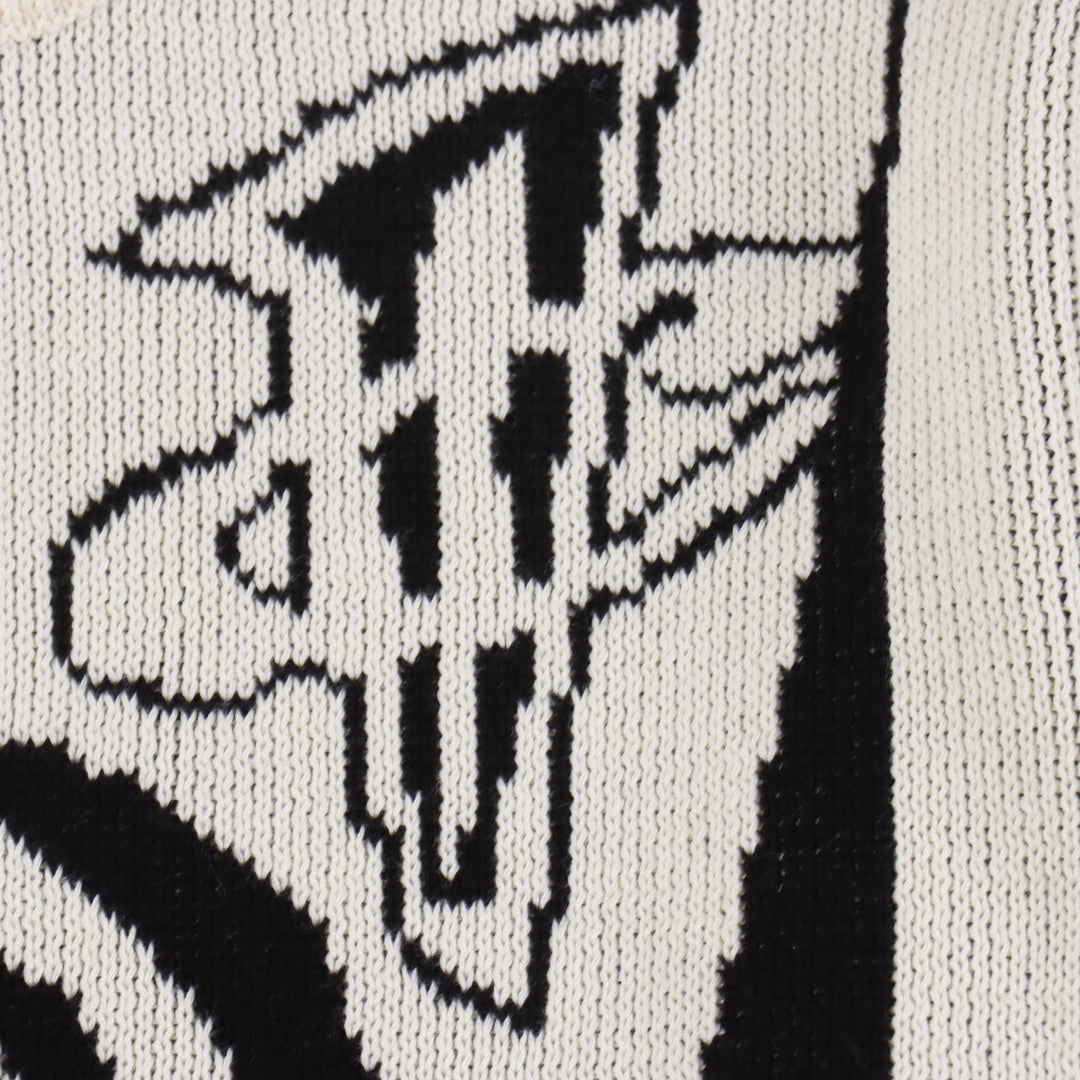 Stussy x Nike  SS23 Logo graphic print knitted sweater