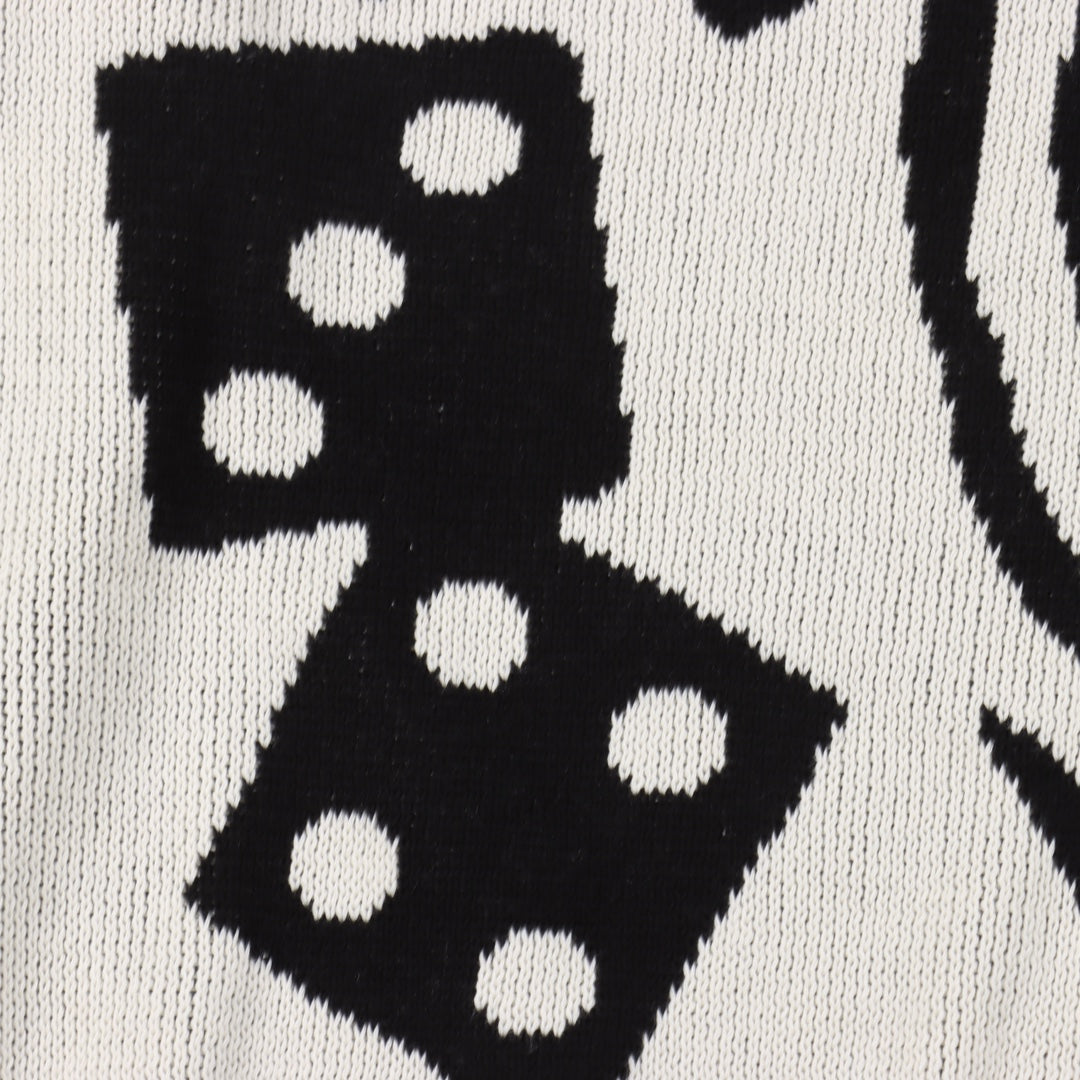 Stussy x Nike  SS23 Logo graphic print knitted sweater
