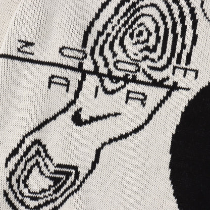 Stussy x Nike  SS23 Logo graphic print knitted sweater
