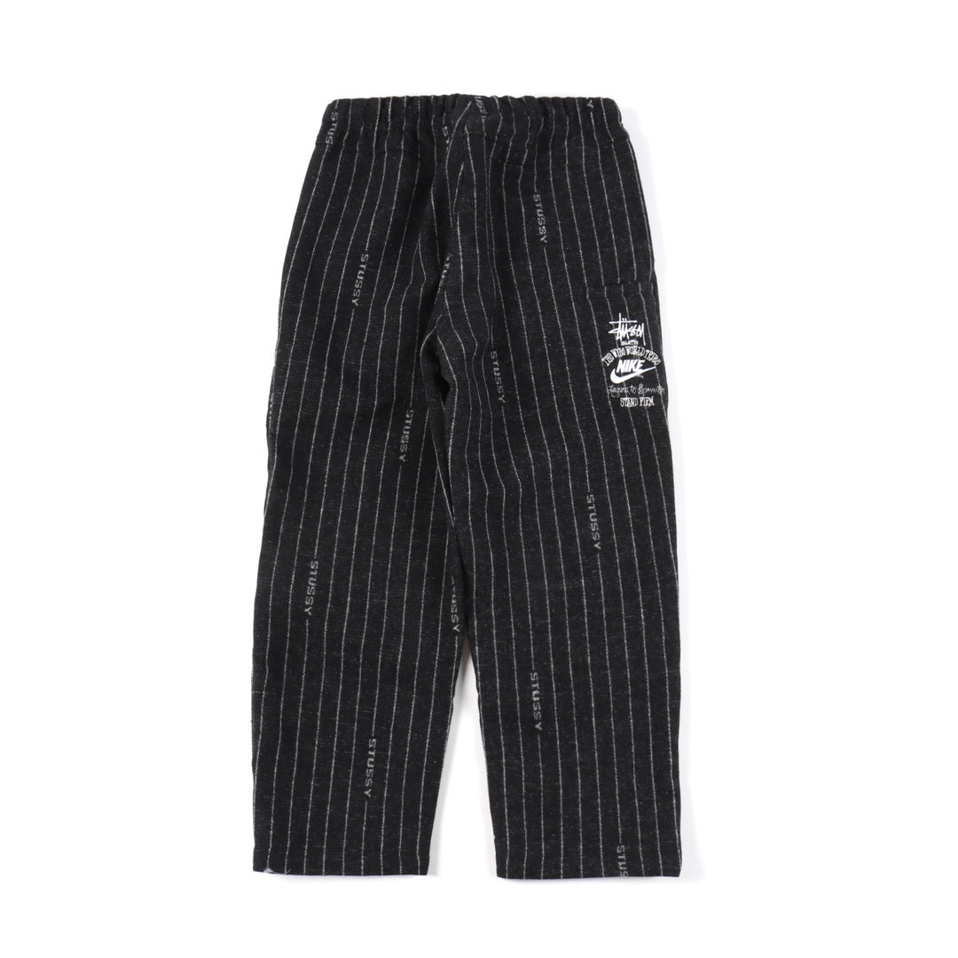 Stussy x Nike SS23 wool striped straight long casual pants