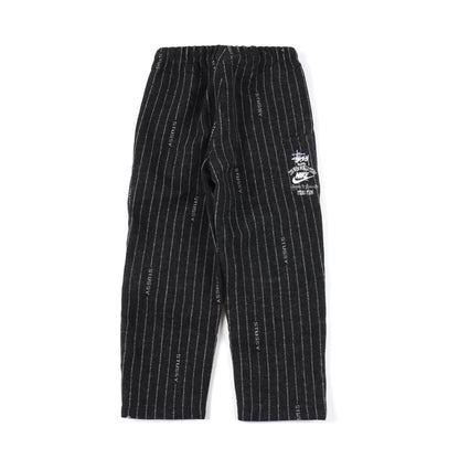 Stussy x Nike SS23 wool striped straight long casual pants