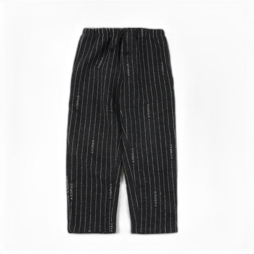 Stussy x Nike SS23 wool striped straight long casual pants