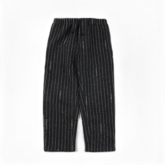 Stussy x Nike SS23 wool striped straight long casual pants