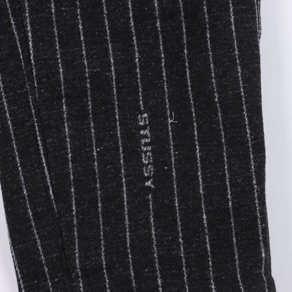 Stussy x Nike SS23 wool striped straight long casual pants
