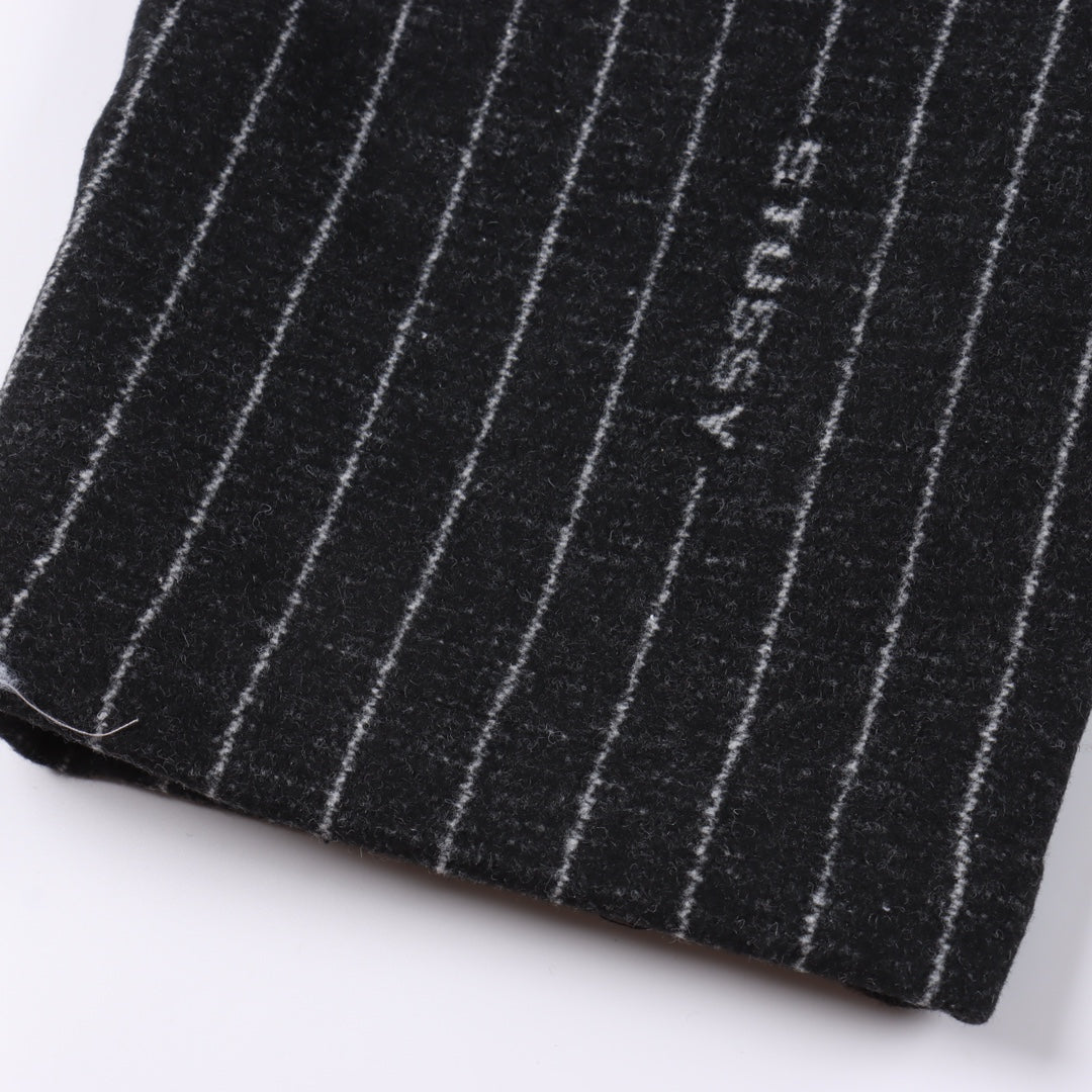 Stussy x Nike SS23 wool striped straight long casual pants