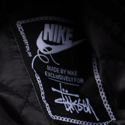 Stussy x Nike SS23 wool striped hooded sweatshirt