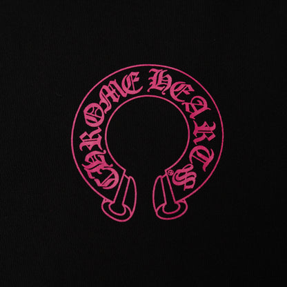 Chrome Hearts Pink Horseshoe Zip Up