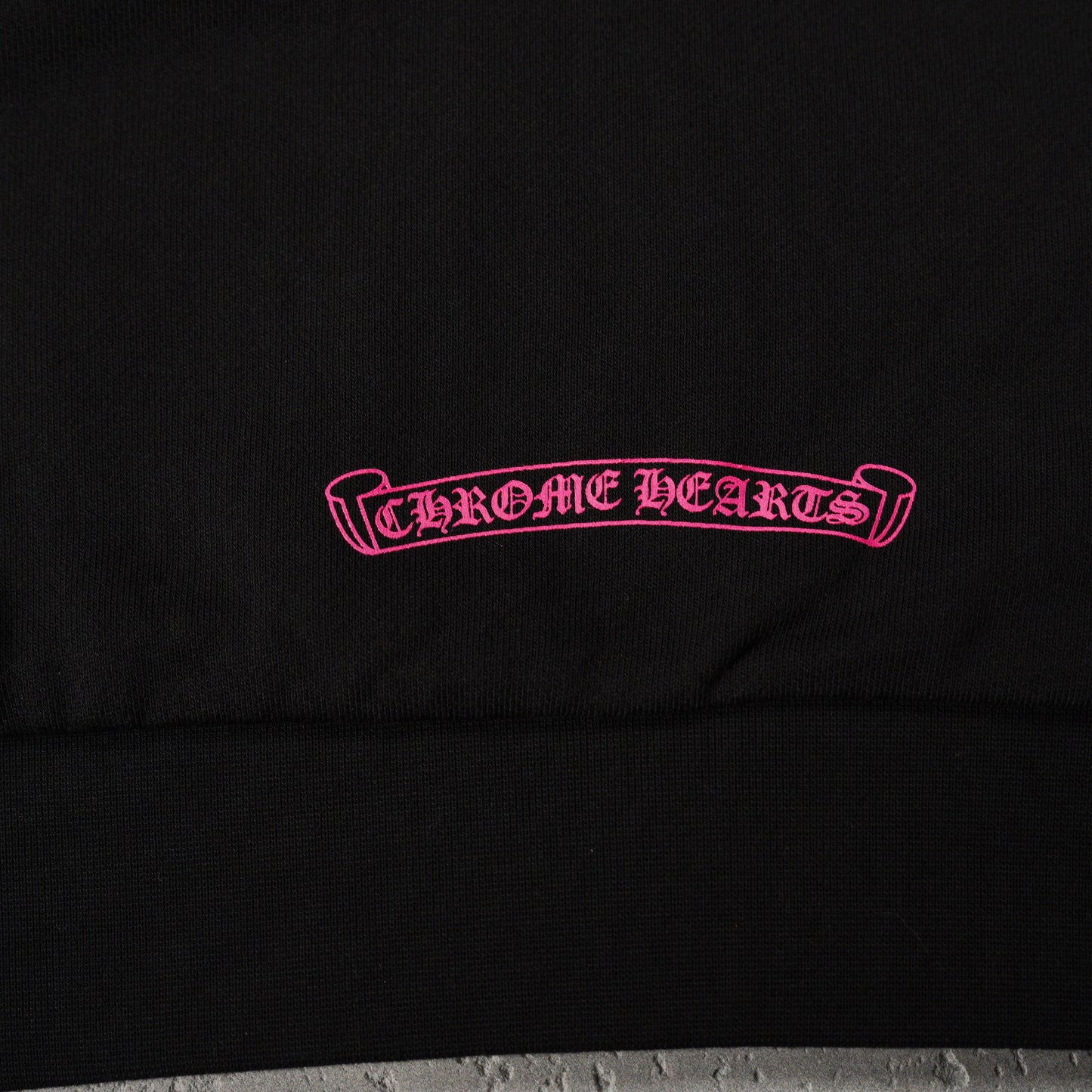 Chrome Hearts Pink Horseshoe Zip Up