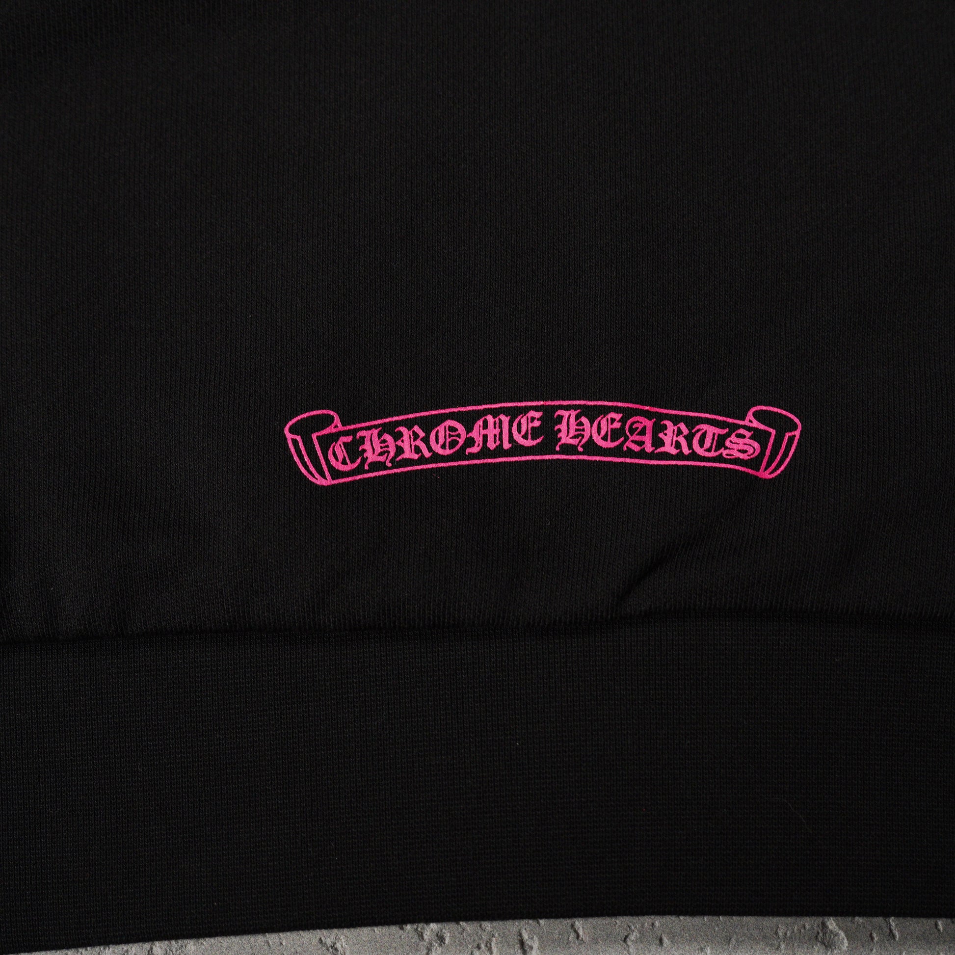 Chrome Hearts Pink Horseshoe Zip Up