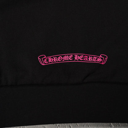 Chrome Hearts Pink Horseshoe Zip Up