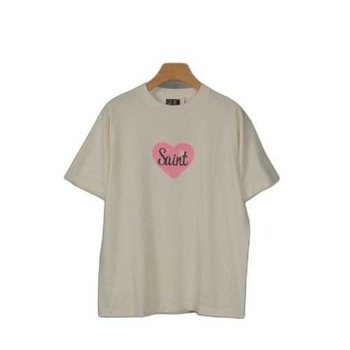 SAINT Mxxxxxx SS Tee Heart Saint "White"