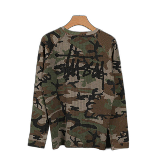 Stüssy Raglan Thermal Basic Sweatshirt
