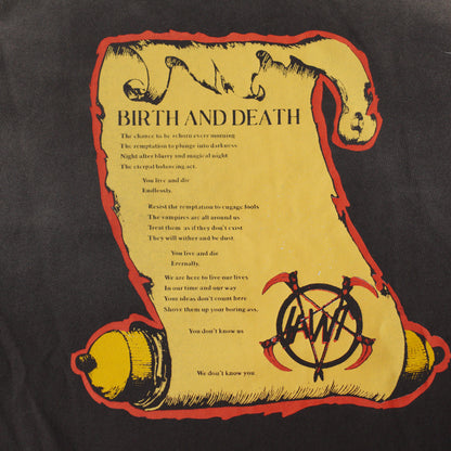 SAINT Mxxxxxx SS Tee Birth And Death "Black"