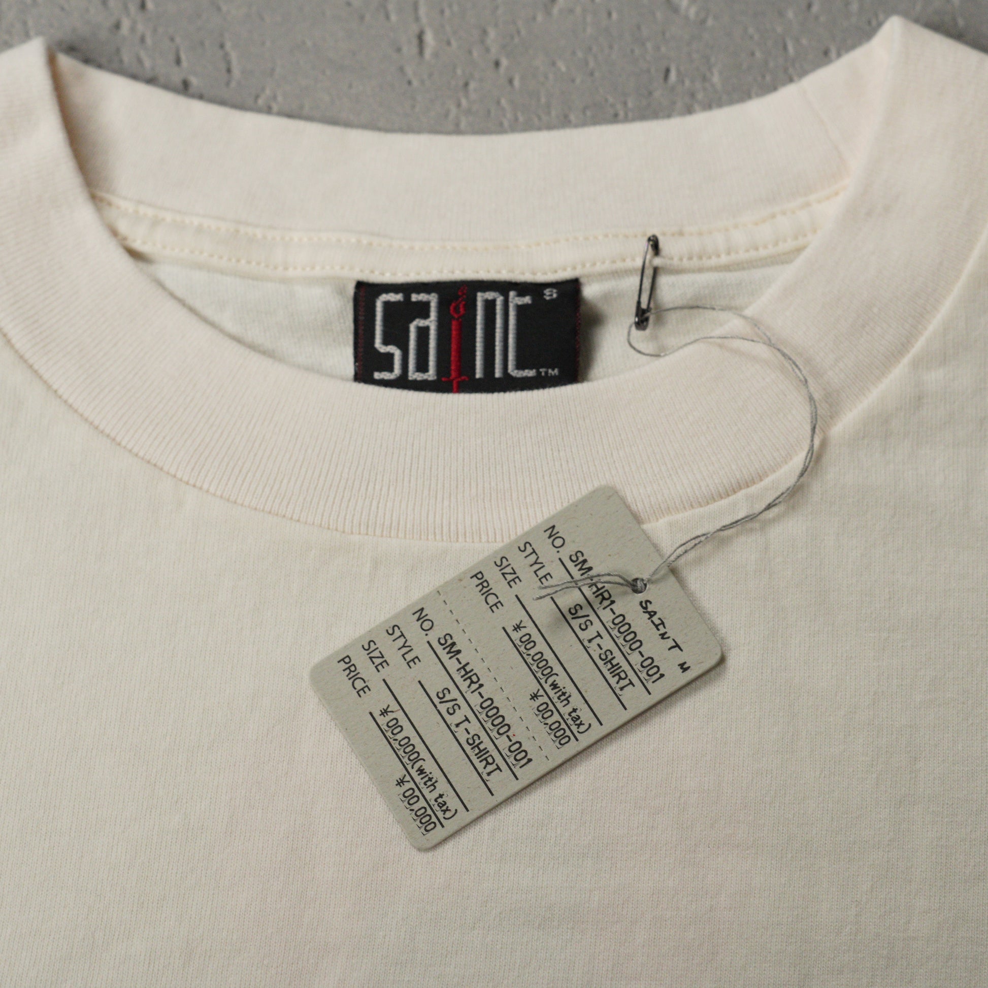 SAINT Mxxxxxx SS Tee Heart Saint "White"