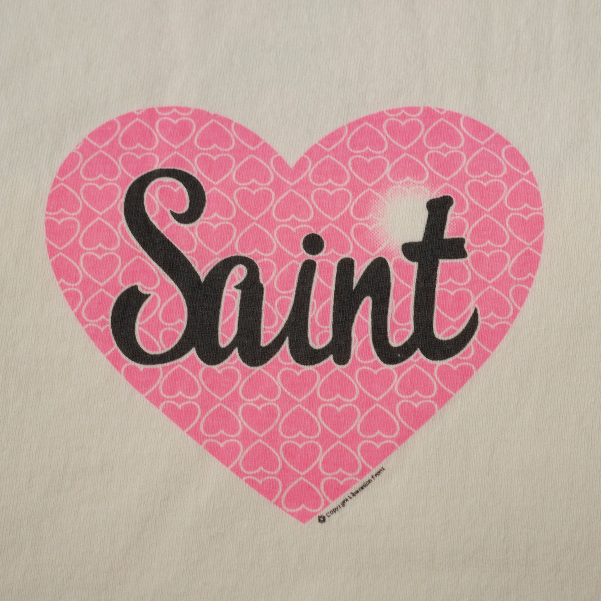 SAINT Mxxxxxx SS Tee Heart Saint "White"