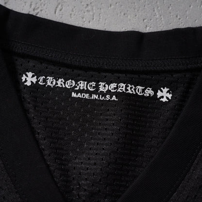 Chrome Hearts Mesh Stadium Football Jersey Black
