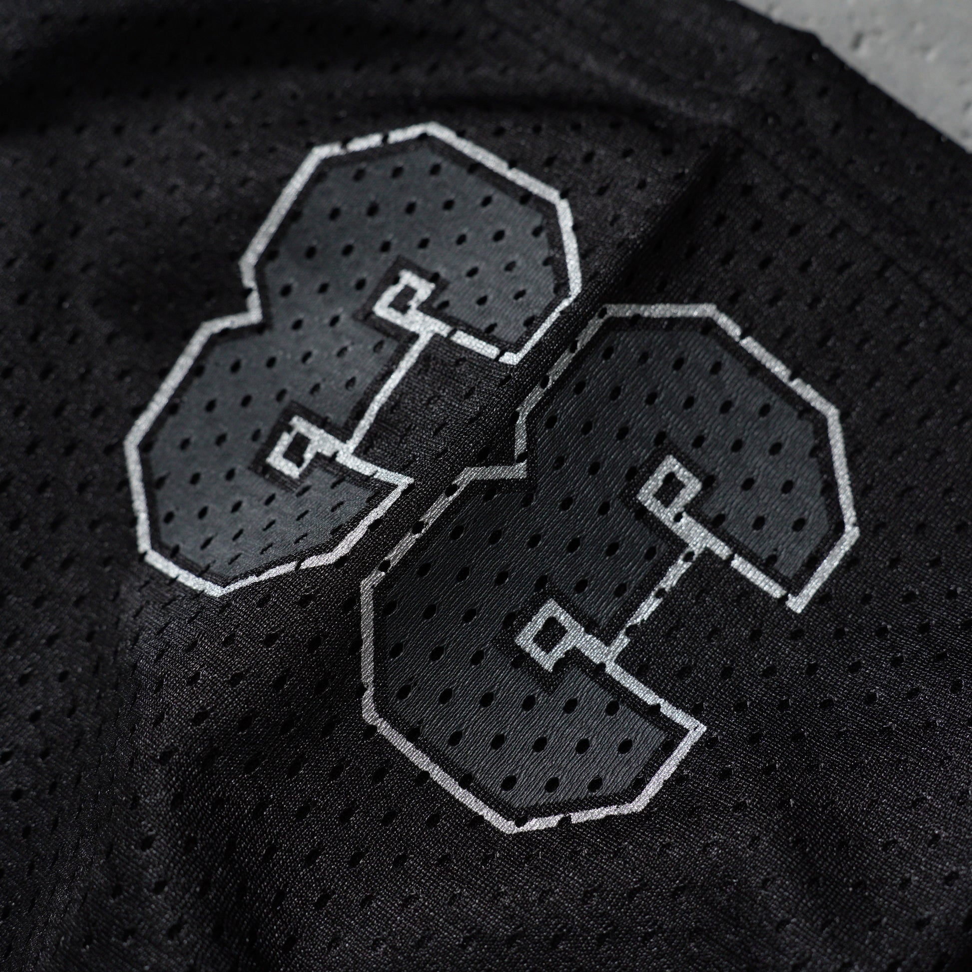 Chrome Hearts Mesh Stadium Football Jersey Black
