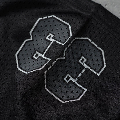 Chrome Hearts Mesh Stadium Football Jersey Black