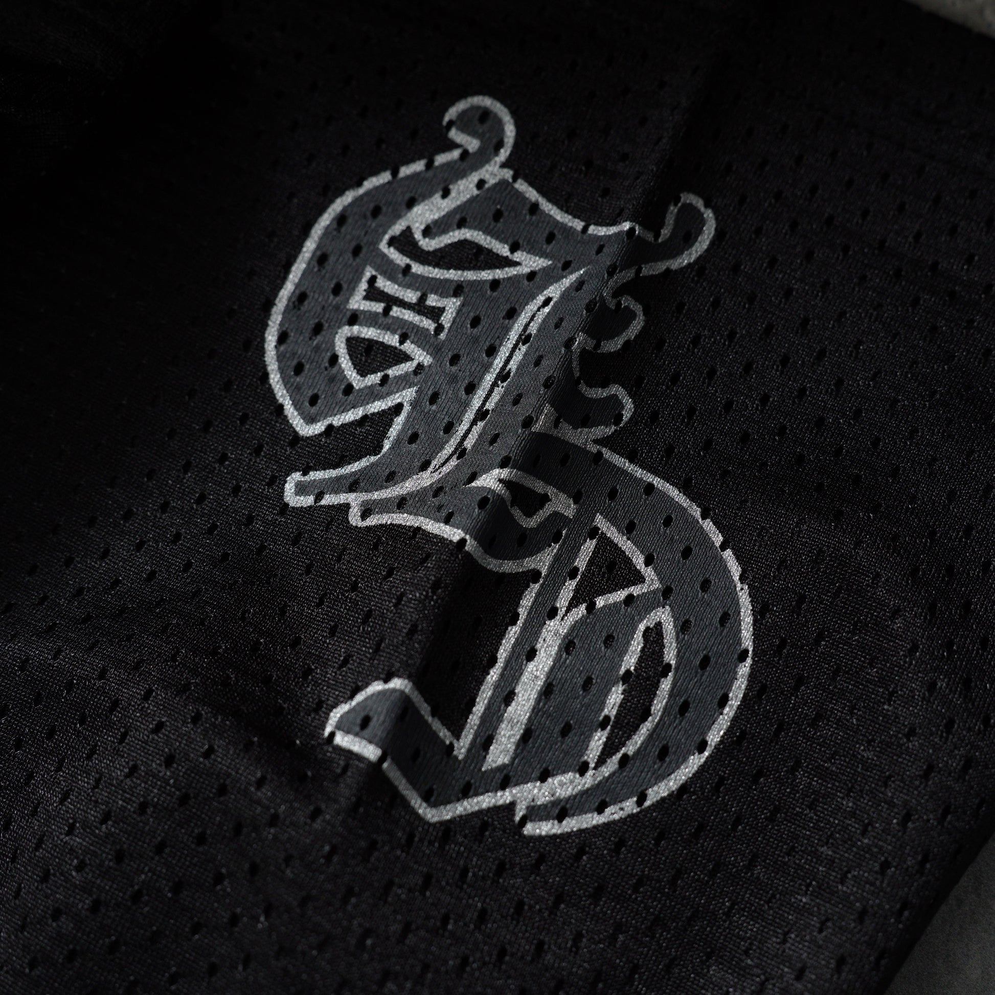 Chrome Hearts Mesh Stadium Football Jersey Black