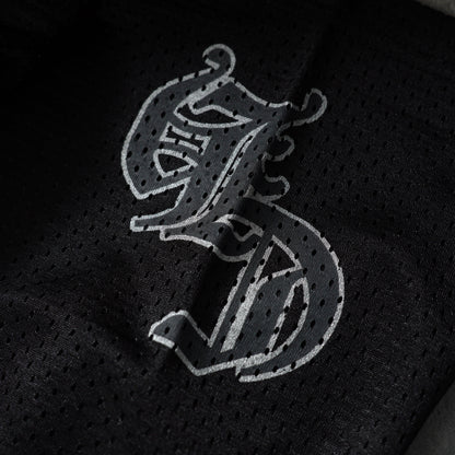Chrome Hearts Mesh Stadium Football Jersey Black