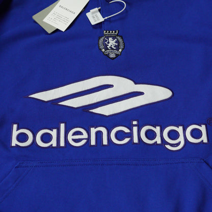 Balenciaga Men's 3b Football Polo Hoodie
