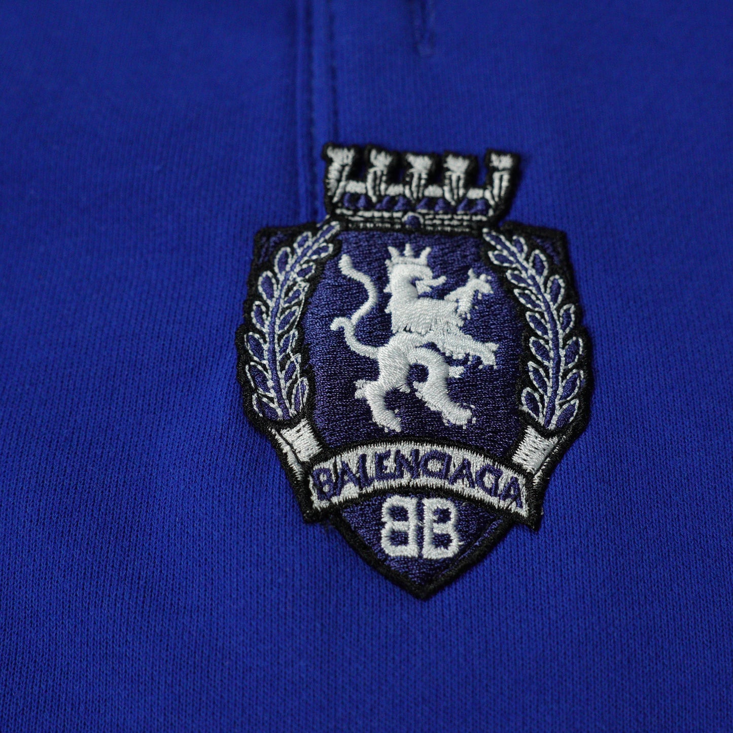 Balenciaga Men's 3b Football Polo Hoodie