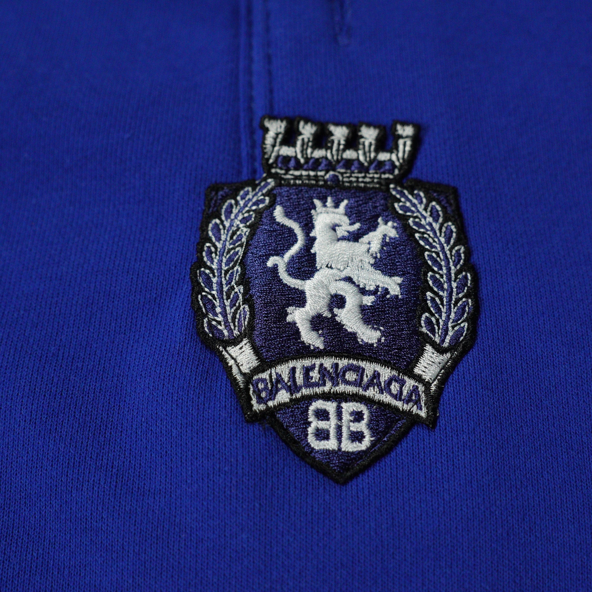 Balenciaga Men's 3b Football Polo Hoodie