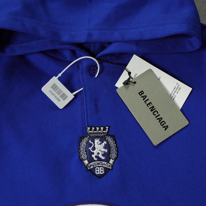 Balenciaga Men's 3b Football Polo Hoodie